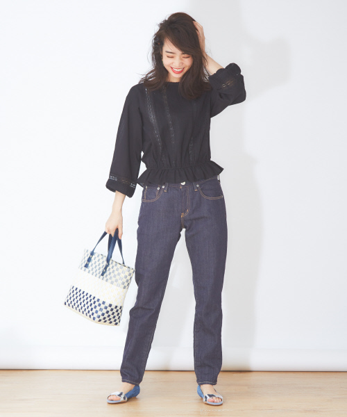 Au BANNISTER（オゥバニスター）の「スカラップオープントゥパンプス（パンプス・レディース・ブラック/ブルー/オレンジ・36/37/38/39/35）」の13枚目の写真