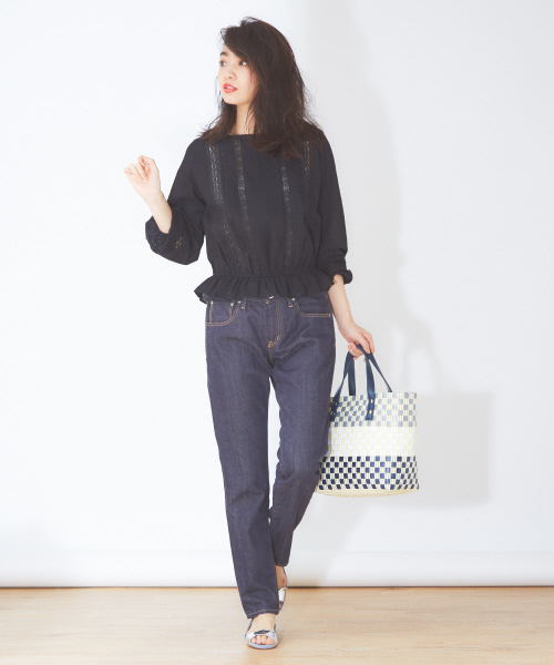 Au BANNISTER（オゥバニスター）の「スカラップオープントゥパンプス（パンプス・レディース・ブラック/ブルー/オレンジ・36/37/38/39/35）」の14枚目の写真