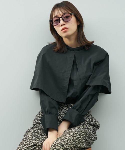 Zoff(ゾフ)の「SUNCUTGlasses/UV100%CUT ウェリントン型 サングラス | カラーレンズ 軽量 TR素材 紫外線対策 UVカット ユニセックス(サングラス・レディース・ブラック/ブラック系その他/ブラウン系その他/ライトイエロー/ブラウン系その他2/クリア/ブラウン/レッド系その他/グレー/ブラック系その他3/クリアブルー/ライトピンク/ブラック系その他2/その他1/ブラウン系その他3/ライトグレー系/ブルー系/ライトグレー系1/ブラウン系その他4/ブラウン系その他5/ブラック系その他4/ブラック系その他6/ブラック系その他5・FREE)」の14枚目の写真