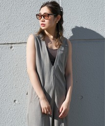 Zoff（ゾフ）の「SUNCUTGlasses/UV100%CUT ウェリントン型 サングラス | カラーレンズ 軽量 TR素材 紫外線対策 UVカット ユニセックス（サングラス）」