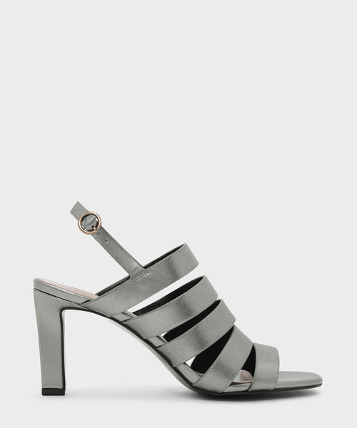 CHARLES & KEITH(チャールズ & キース)の「マルチストラップスリングバックサンダル / MULTI STRAP SLINGBACK SANDALS(サンダル・レディース・オレンジ/ライトグレー・23cm/24.5cm/23.5cm/25cm)」の1枚目の写真