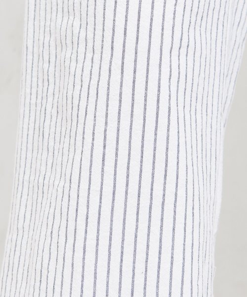 natural couture(ナチュラルクチュール)の「ツイストコード付マリンパンツ(その他パンツ・レディース・ベージュ/ネイビー/ストライプ・FREE)」の15枚目の写真