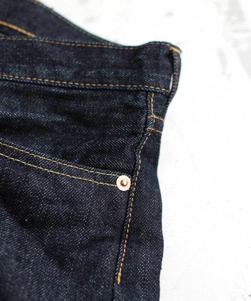 Denime(ドゥニーム)の「【MadeInJapan】スリムテーパードセルビッジジーンズ(デニムパンツ・メンズ・インディゴブルー・28inch/30inch/32inch/34inch/36)」の12枚目の写真
