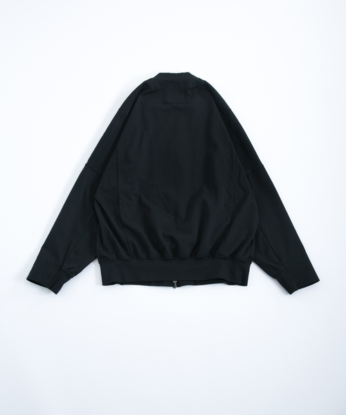 OURET(オーレット)の「ドルマンZIPブルゾン - TCモックロディ -(ブルゾン・メンズ・ブラック/ホワイト系その他・1/3/2)」の10枚目の写真