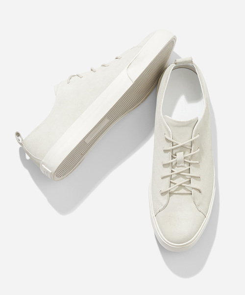 Saturdays NYC（サタデーズ ニューヨークシティ ）の「Mike Low Suede Sneaker（スニーカー・メンズ・オフホワイト/ブルー/グリーン・27.0cm/28.0cm/26.0cm/25.0cm/29.0cm）」の5枚目の写真