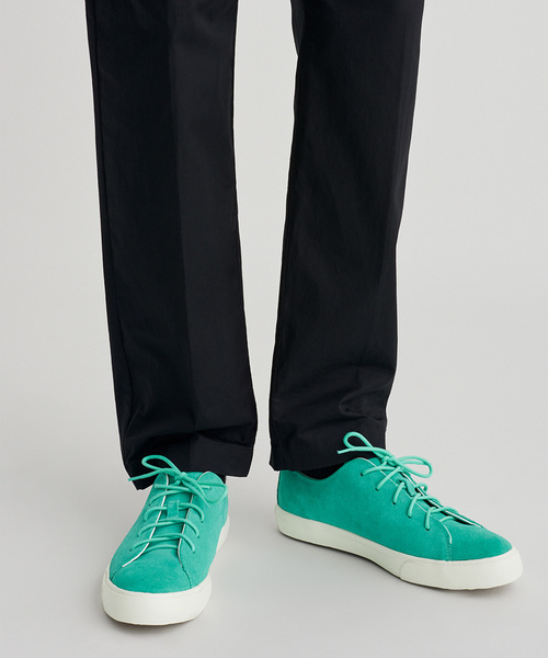 Saturdays NYC（サタデーズ ニューヨークシティ ）の「Mike Low Suede Sneaker（スニーカー・メンズ・オフホワイト/ブルー/グリーン・27.0cm/28.0cm/26.0cm/25.0cm/29.0cm）」の9枚目の写真