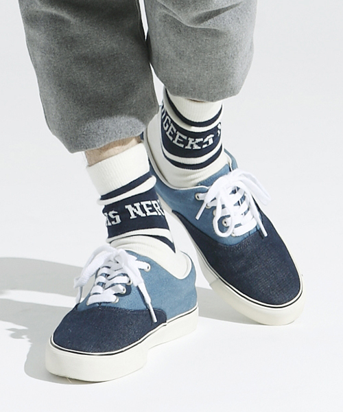 WEGO(ウィゴー)の「WEGO/キャンバスデッキスニーカー(スニーカー・メンズ・ブラック/ブルー/インディゴブルー/ワイン/その他1・26.5/27.5)」の15枚目の写真