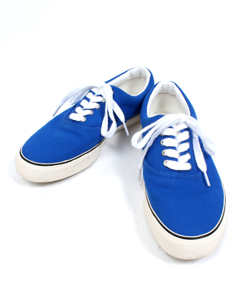 WEGO(ウィゴー)の「WEGO/キャンバスデッキスニーカー(スニーカー・メンズ・ブラック/ブルー/インディゴブルー/ワイン/その他1・26.5/27.5)」の6枚目の写真