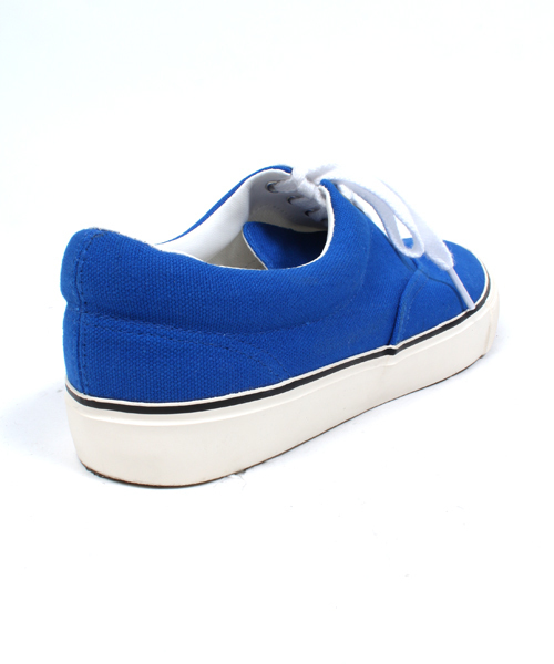 WEGO(ウィゴー)の「WEGO/キャンバスデッキスニーカー(スニーカー・メンズ・ブラック/ブルー/インディゴブルー/ワイン/その他1・26.5/27.5)」の8枚目の写真