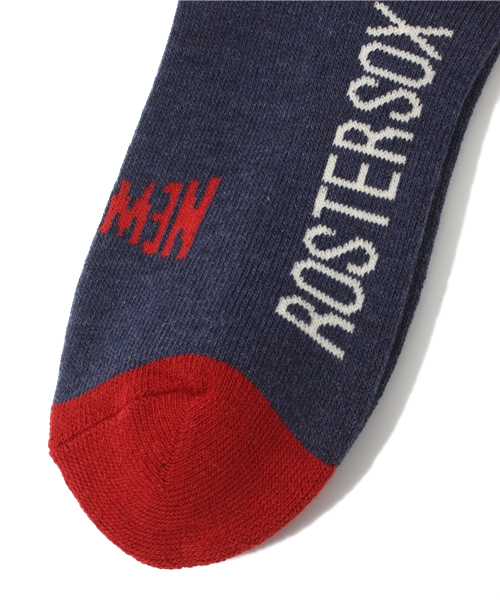 BEAMS BOY（ビームスボーイ）の「ROSTER SOCKS / ストライプ NYロゴソックス（ソックス/靴下・レディース・ブラック/ネイビー/グリーン・ONE SIZE）」の5枚目の写真