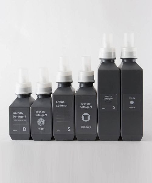 sarasa design（サラサデザイン）の「b2c ランドリーボトル L｜1000ml（ランドリーグッズ・レディース・ホワイト/チャコールグレー/ライトグレー・L）」の11枚目の写真