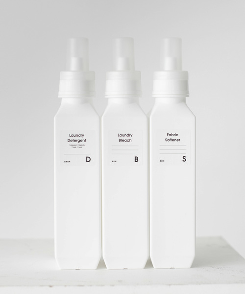 sarasa design（サラサデザイン）の「b2c ランドリーボトル L｜1000ml（ランドリーグッズ・レディース・ホワイト/チャコールグレー/ライトグレー・L）」の15枚目の写真