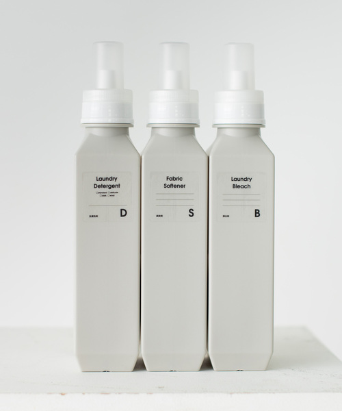 sarasa design（サラサデザイン）の「b2c ランドリーボトル L｜1000ml（ランドリーグッズ・レディース・ホワイト/チャコールグレー/ライトグレー・L）」の17枚目の写真
