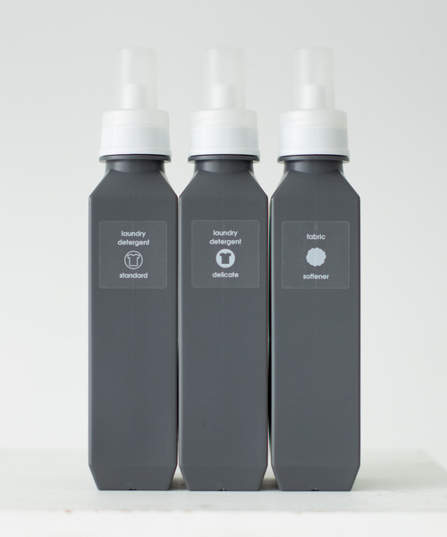 sarasa design（サラサデザイン）の「b2c ランドリーボトル L｜1000ml（ランドリーグッズ・レディース・ホワイト/チャコールグレー/ライトグレー・L）」の20枚目の写真