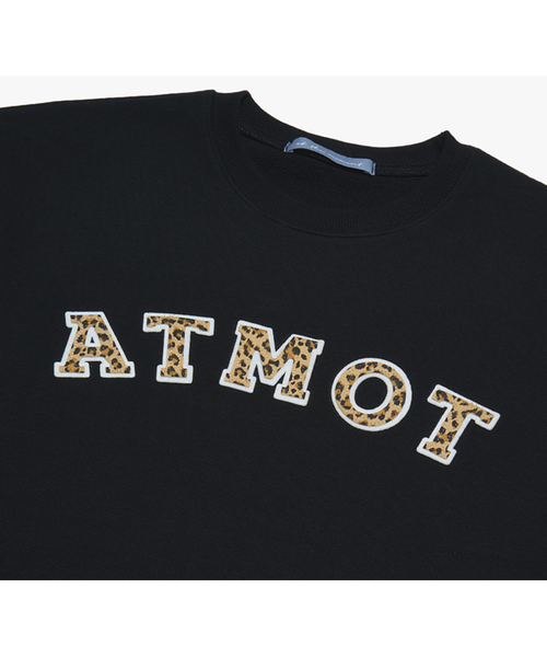 AT THE MOMENT(アットザモーメント)の「【AT THE MOMENT】ATMOTアップリケスウェットシャツ(スウェット・レディース・ラベンダー/オートミール/ブラック/イエロー・FREE)」の17枚目の写真