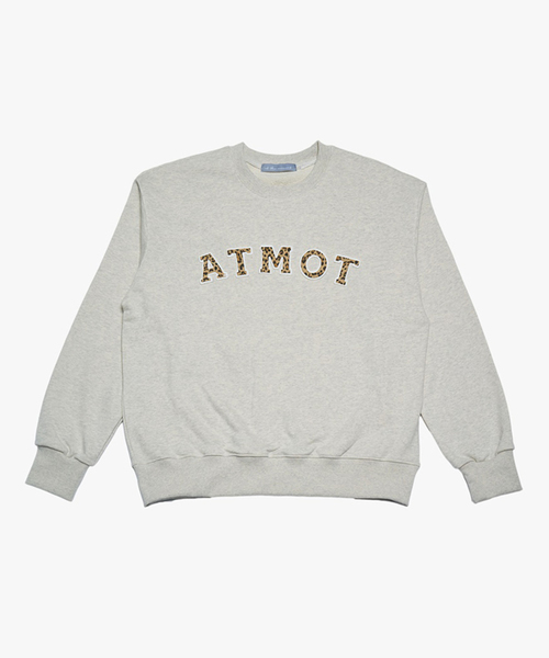 AT THE MOMENT(アットザモーメント)の「【AT THE MOMENT】ATMOTアップリケスウェットシャツ(スウェット・レディース・ラベンダー/オートミール/ブラック/イエロー・FREE)」の13枚目の写真