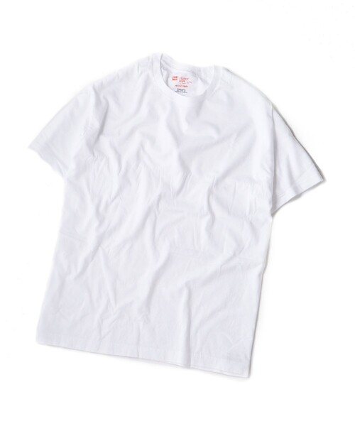 HANES(ヘインズ)の「Hanes×SHIPS: 別注 NEW Tシャツ Japan Fit (2枚組)(Tシャツ/カットソー・メンズ・ホワイト・SMALL/X-LARGE/LARGE/MEDIUM)」の5枚目の写真
