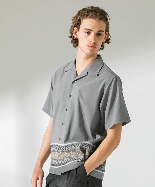 ドゥロワー　エンブロイダリーショートスリーブブラウス36 UNITED ARROWS｜エンブロイダリー ショートスリーブ ブラウス