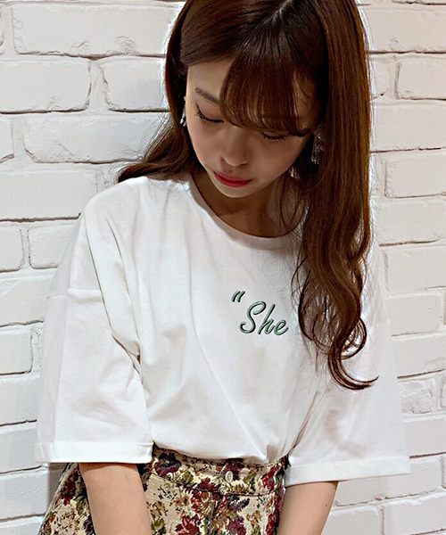 apres jour（アプレジュール）の「アソート袖ロールTシャツ【ZOZOTOWN限定アイテム】（Tシャツ/カットソー・レディース・ブラック/オフホワイト/ライトグリーン/その他/ホワイト系その他/ラベンダー/スモークピンク/モカ/ライトピンク・フリー）」の11枚目の写真