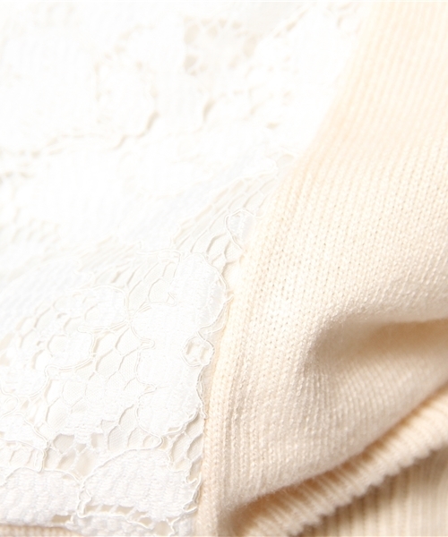 VIS（ビス）の「マエミレースツカイニットプルオーバー（ニット/セーター・レディース・クリーム/その他3/ベージュ系/ベージュ系その他/ブルー/インディゴブルー/クリアイエロー/ライトイエロー・MEDIUM）」の14枚目の写真