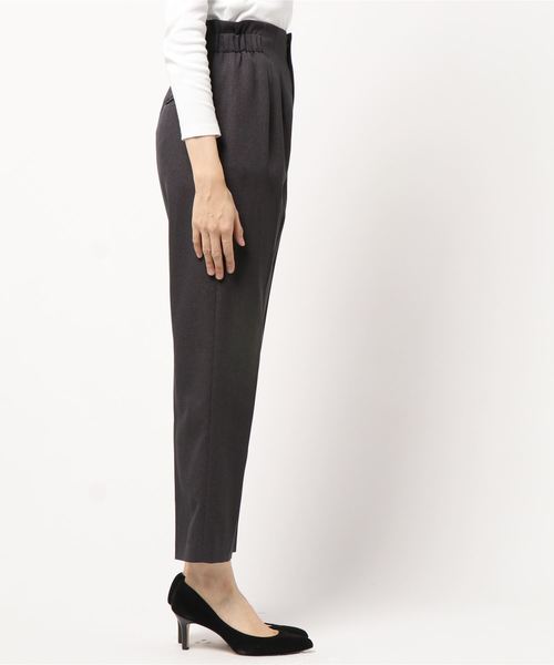 DouDou（ドゥドゥ）の「ゆるテーパードパンツ（その他パンツ・レディース・ピンク/チャコールグレー/ベージュ・38/36）」の5枚目の写真