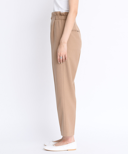 DouDou（ドゥドゥ）の「ゆるテーパードパンツ（その他パンツ・レディース・ピンク/チャコールグレー/ベージュ・38/36）」の10枚目の写真