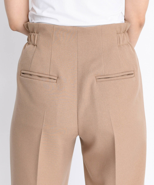 DouDou（ドゥドゥ）の「ゆるテーパードパンツ（その他パンツ・レディース・ピンク/チャコールグレー/ベージュ・38/36）」の9枚目の写真