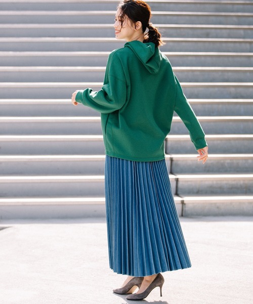 Munich(ミューニック)の「TCデニムプリーツスカート(デニムスカート・レディース・ネイビー/ブルー・S/M)」の19枚目の写真