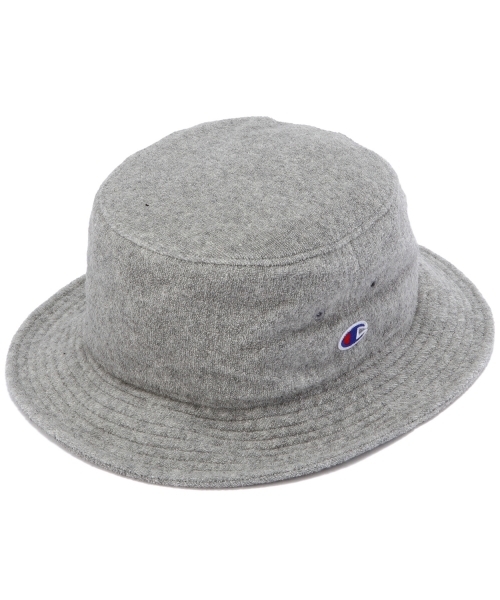 green label relaxing（グリーンレーベルリラクシング）の「[チャンピオン] Champion PILE バケットハット ◆（ハット・メンズ・ホワイト/ブラック/グレー/ロイヤルブルー/ネイビー・フリー）」の4枚目の写真