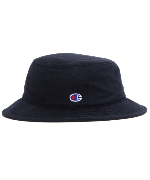 green label relaxing（グリーンレーベルリラクシング）の「[チャンピオン] Champion PILE バケットハット ◆（ハット・メンズ・ホワイト/ブラック/グレー/ロイヤルブルー/ネイビー・フリー）」の9枚目の写真
