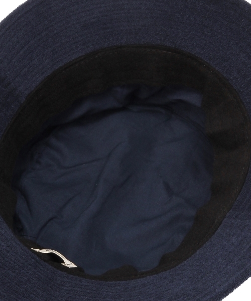 green label relaxing（グリーンレーベルリラクシング）の「[チャンピオン] Champion PILE バケットハット ◆（ハット・メンズ・ホワイト/ブラック/グレー/ロイヤルブルー/ネイビー・フリー）」の6枚目の写真