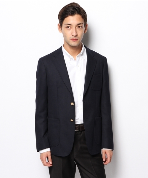 B:MING by BEAMS(ビーミングバイビームス)の「ビーミング by ビームス / マットウースブレザー(テーラードジャケット・メンズ・ネイビー・46/48/44/50)」の4枚目の写真