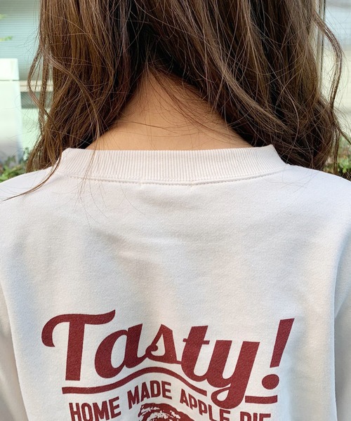 apres jour（アプレジュール）の「アソートプリントスウェット【ZOZOTOWN限定アイテム】（スウェット・レディース・ライトブルー/アイボリー/スモークピンク/ライトベージュ・フリー）」の7枚目の写真