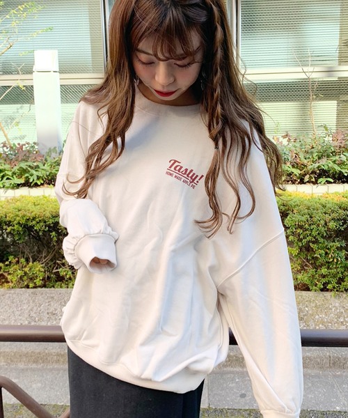 apres jour（アプレジュール）の「アソートプリントスウェット【ZOZOTOWN限定アイテム】（スウェット・レディース・ライトブルー/アイボリー/スモークピンク/ライトベージュ・フリー）」の17枚目の写真