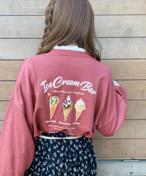 apres jour（アプレジュール）の「アソートプリントスウェット【ZOZOTOWN限定アイテム】（スウェット・レディース・ライトブルー/アイボリー/スモークピンク/ライトベージュ・フリー）」の14枚目の写真