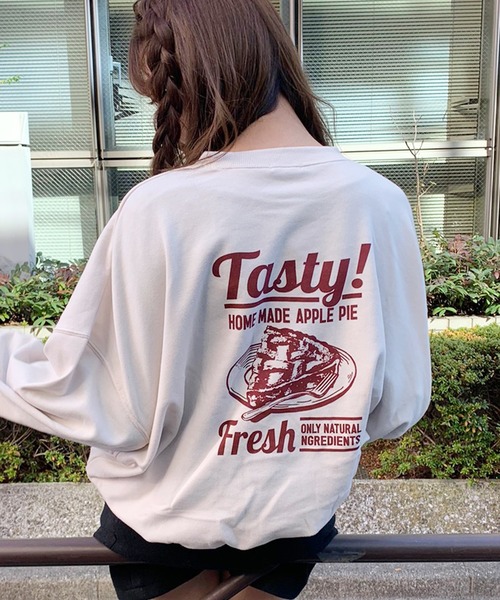 apres jour（アプレジュール）の「アソートプリントスウェット【ZOZOTOWN限定アイテム】（スウェット・レディース・ライトブルー/アイボリー/スモークピンク/ライトベージュ・フリー）」の6枚目の写真