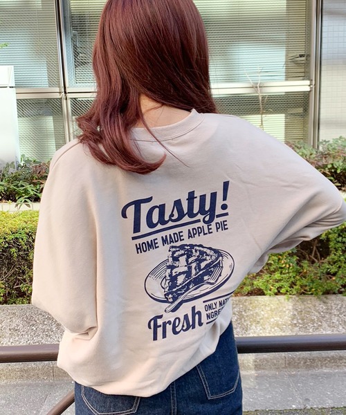 apres jour（アプレジュール）の「アソートプリントスウェット【ZOZOTOWN限定アイテム】（スウェット・レディース・ライトブルー/アイボリー/スモークピンク/ライトベージュ・フリー）」の15枚目の写真