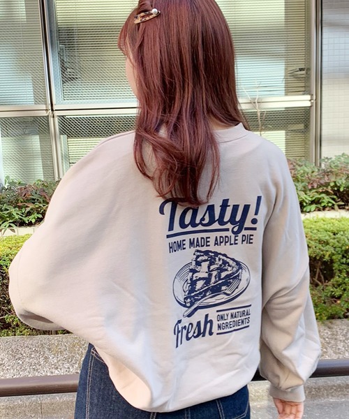 apres jour（アプレジュール）の「アソートプリントスウェット【ZOZOTOWN限定アイテム】（スウェット・レディース・ライトブルー/アイボリー/スモークピンク/ライトベージュ・フリー）」の9枚目の写真