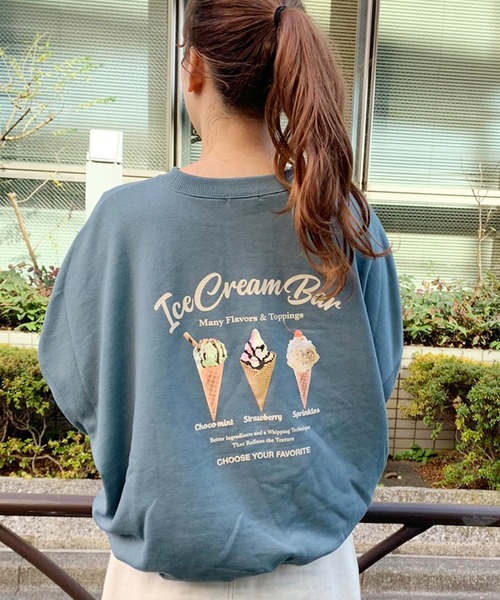 apres jour（アプレジュール）の「アソートプリントスウェット【ZOZOTOWN限定アイテム】（スウェット・レディース・ライトブルー/アイボリー/スモークピンク/ライトベージュ・フリー）」の22枚目の写真