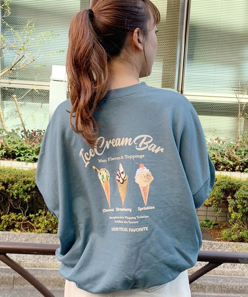 apres jour（アプレジュール）の「アソートプリントスウェット【ZOZOTOWN限定アイテム】（スウェット・レディース・ライトブルー/アイボリー/スモークピンク/ライトベージュ・フリー）」の19枚目の写真