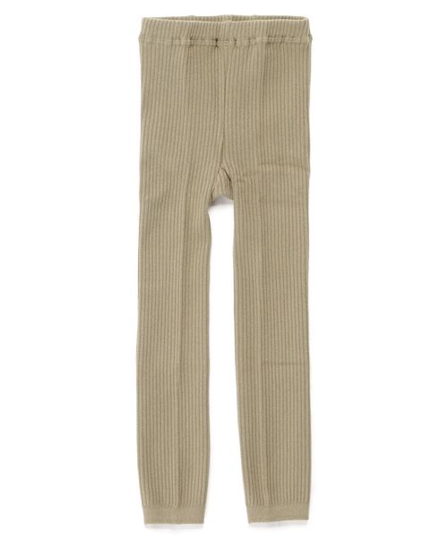 undeny.（アンディニ－）の「undeny.　 リブレギンス（レギンス/スパッツ・キッズ・アッシュグレー/ブラック/ブラウン/オフホワイト/チャコールグレー/カーキ/グレイッシュベージュ・S/M/L/XL）」の7枚目の写真