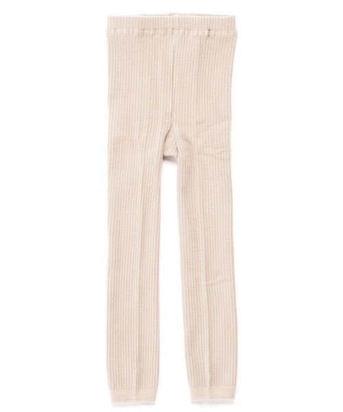 undeny.（アンディニ－）の「undeny.　 リブレギンス（レギンス/スパッツ・キッズ・アッシュグレー/ブラック/ブラウン/オフホワイト/チャコールグレー/カーキ/グレイッシュベージュ・S/M/L/XL）」の6枚目の写真