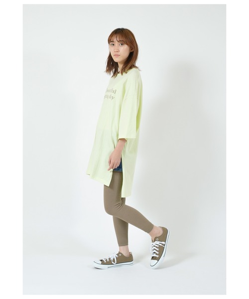 undeny.（アンディニ－）の「undeny.　 リブレギンス（レギンス/スパッツ・キッズ・アッシュグレー/ブラック/ブラウン/オフホワイト/チャコールグレー/カーキ/グレイッシュベージュ・S/M/L/XL）」の22枚目の写真