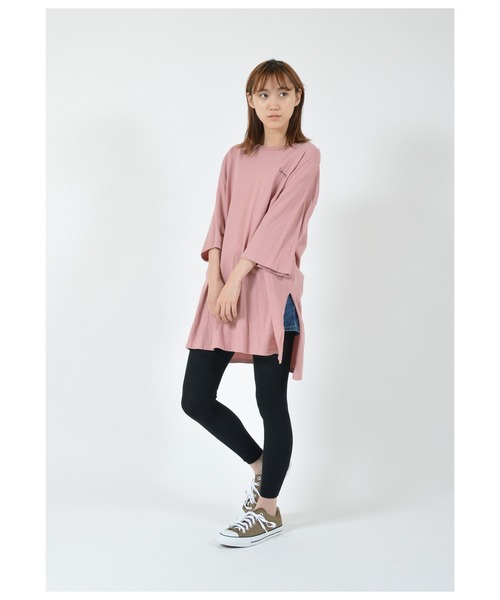 undeny.（アンディニ－）の「undeny.　 リブレギンス（レギンス/スパッツ・キッズ・アッシュグレー/ブラック/ブラウン/オフホワイト/チャコールグレー/カーキ/グレイッシュベージュ・S/M/L/XL）」の8枚目の写真