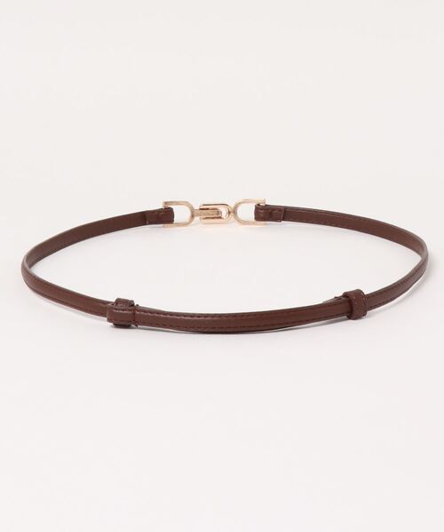 SpRay（スプレイ）の「ビット付アジャストベルト（ベルト・レディース・ブラック/ブラウン/キャメル/アイボリー/ブラック×シルバー/シルバー系その他/ゴールド系その他・FREE）」の15枚目の写真