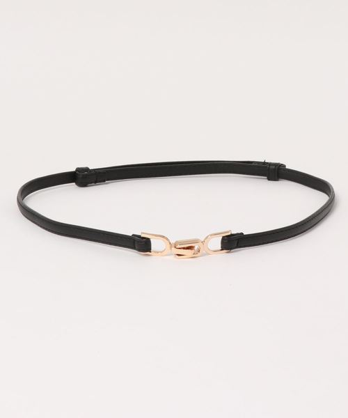 SpRay（スプレイ）の「ビット付アジャストベルト（ベルト・レディース・ブラック/ブラウン/キャメル/アイボリー/ブラック×シルバー/シルバー系その他/ゴールド系その他・FREE）」の8枚目の写真