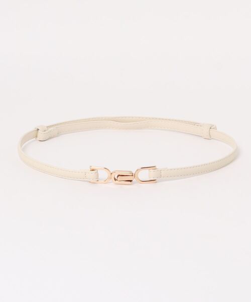 SpRay（スプレイ）の「ビット付アジャストベルト（ベルト・レディース・ブラック/ブラウン/キャメル/アイボリー/ブラック×シルバー/シルバー系その他/ゴールド系その他・FREE）」の13枚目の写真