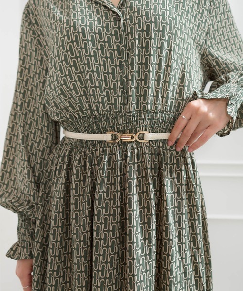 SpRay（スプレイ）の「ビット付アジャストベルト（ベルト・レディース・ブラック/ブラウン/キャメル/アイボリー/ブラック×シルバー/シルバー系その他/ゴールド系その他・FREE）」の11枚目の写真