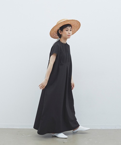 Libra Cue(リブラ キュー)の「Libra ピンタックレースワンピース(ワンピース・レディース・ホワイト/ブラック・FREE)」の14枚目の写真