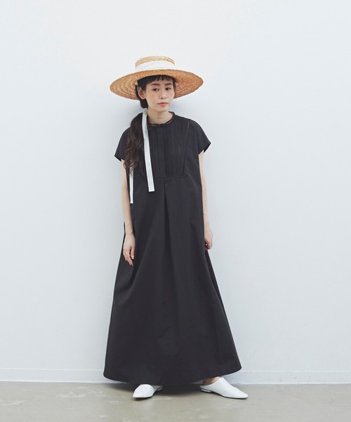 Libra Cue(リブラ キュー)の「Libra ピンタックレースワンピース(ワンピース・レディース・ホワイト/ブラック・FREE)」の16枚目の写真